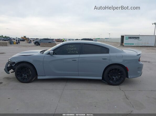 2C3CDXCT6NH168975 2022 DODGE CHARGER Серый Панорамный вид салона 360°