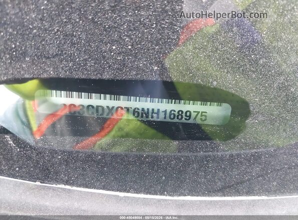 2C3CDXCT6NH168975 2022 DODGE CHARGER Серый 