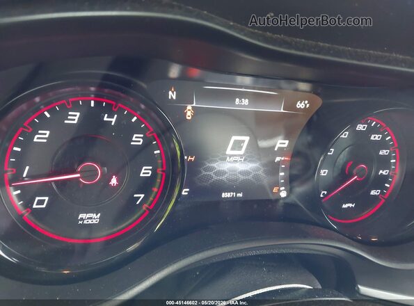 2C3CDXCT7KH726442 2019 DODGE CHARGER Gray Widok tylnych siedzeń
