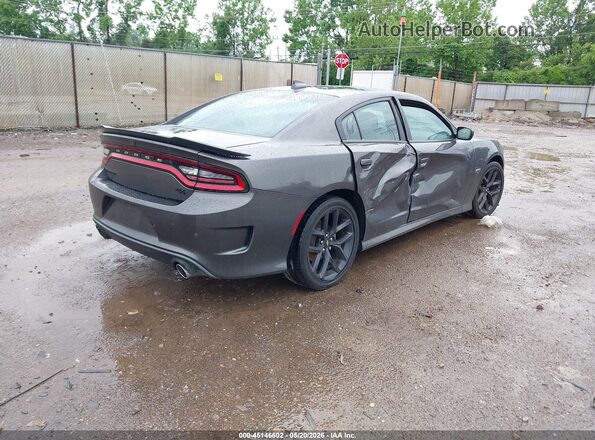 2C3CDXCT7KH726442 2019 DODGE CHARGER Gray Tył prawy