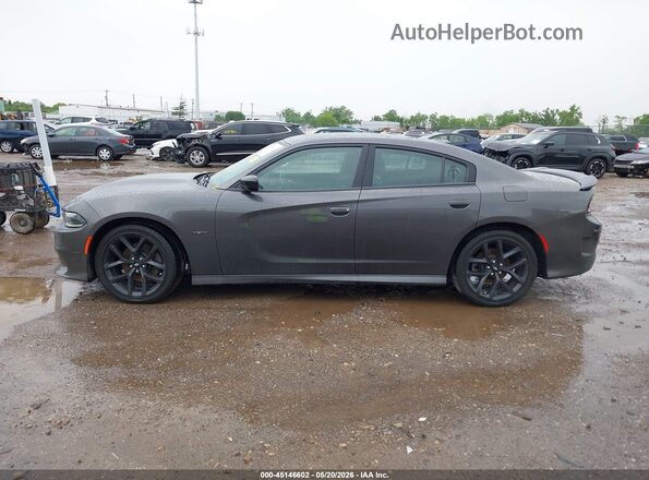 2C3CDXCT7KH726442 2019 DODGE CHARGER Gray Widok wnętrza 360 stopni