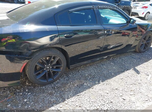 2C3CDXCT7NH126492 2022 DODGE CHARGER Black Դիմացի տեսք