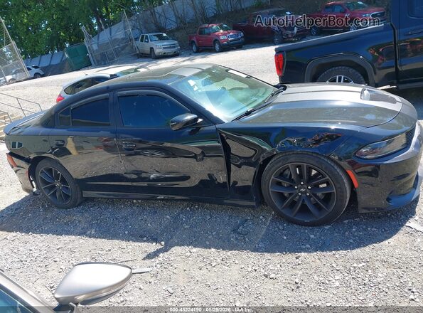 2C3CDXCT7NH126492 2022 DODGE CHARGER Black Սալոնի 360 աստիճան տեսք