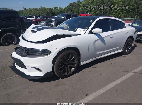2C3CDXCT8NH240436 2022 DODGE CHARGER White 
