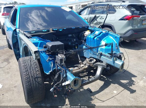 2C3CDXCT8PH666193 2023 DODGE CHARGER Blue Widok z przodu