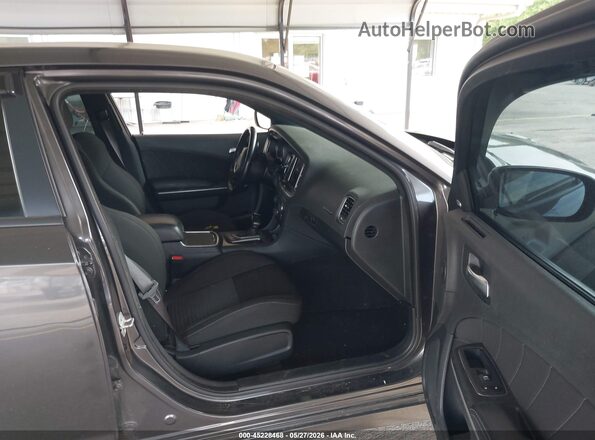 2C3CDXCT9LH131285 2020 DODGE CHARGER Gray Front interior view
