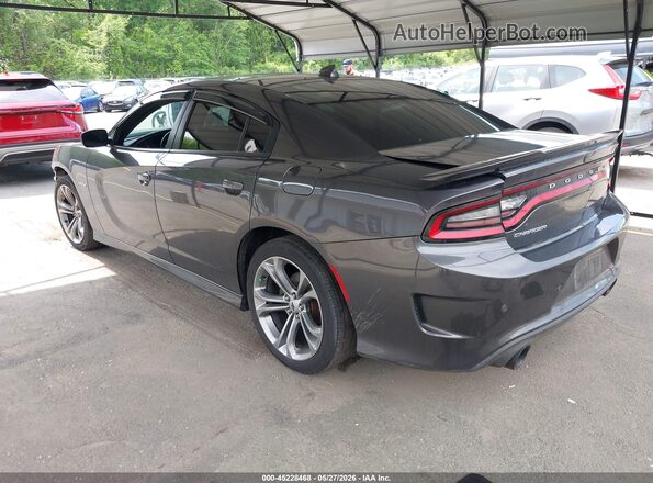 2C3CDXCT9LH131285 2020 DODGE CHARGER Gray Rear left
