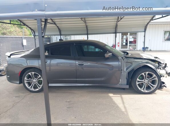 2C3CDXCT9LH131285 2020 DODGE CHARGER Gray 360 interior view