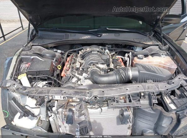 2C3CDXCT9LH131285 2020 DODGE CHARGER Gray Rear view