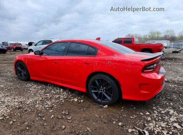 2C3CDXCT9LH136860 2020 DODGE CHARGER Red Rear left
