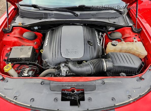 2C3CDXCT9LH136860 2020 DODGE CHARGER Red Rear interior view