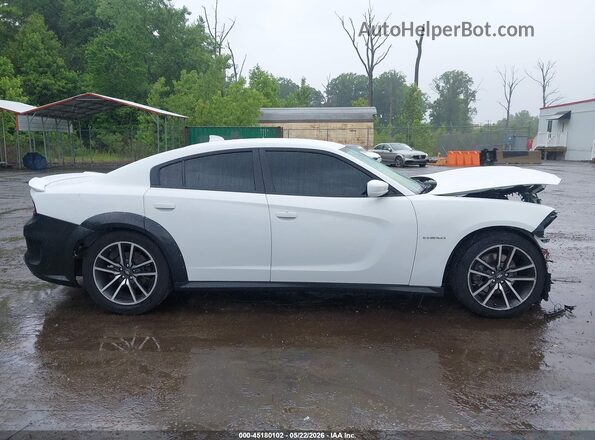 2C3CDXCT9LH162861 2020 DODGE CHARGER White Vista interior trasera