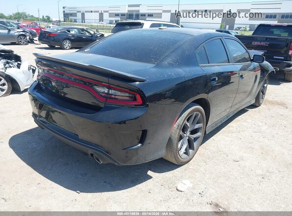 2C3CDXCT9PH581279 2023 DODGE CHARGER Черный Задняя правая четверть