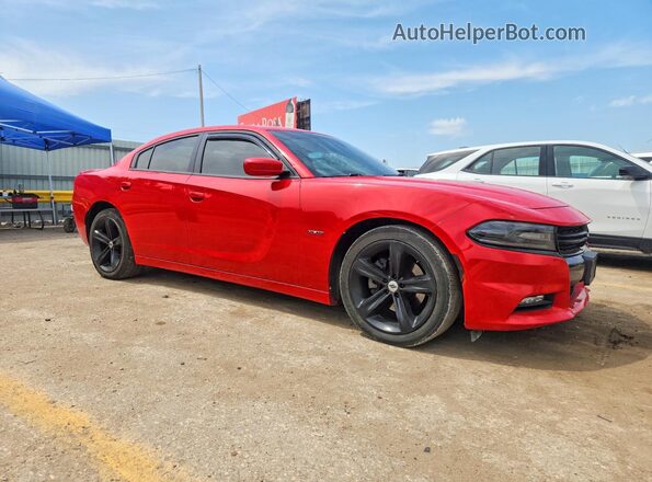 2C3CDXCTXJH260617 2018 DODGE CHARGER Red 