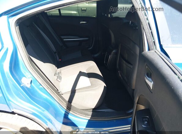 2C3CDXCTXLH238930 2020 DODGE CHARGER Blue Vista de la etiqueta del VIN
