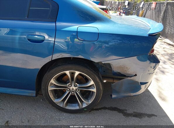 2C3CDXCTXLH238930 2020 DODGE CHARGER Blue Vista frontal