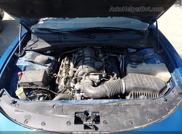 2C3CDXCTXLH238930 2020 DODGE CHARGER Blue Vista trasera