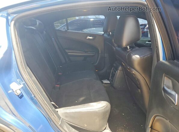 2C3CDXCTXMH505467 2021 DODGE CHARGER Blue Вид задніх сидінь
