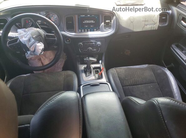 2C3CDXCTXMH505467 2021 DODGE CHARGER Blue Вид панелі приладів