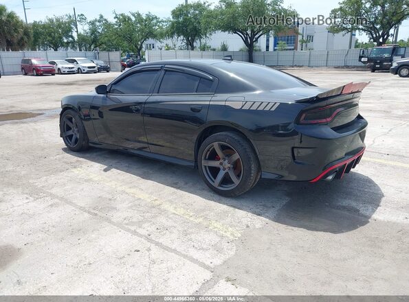 2C3CDXCTXMH583988 2021 DODGE CHARGER Black Trasero izquierdo