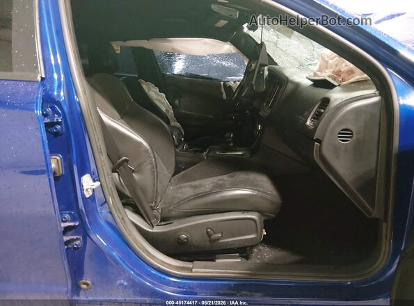 2C3CDXCTXNH232032 2022 DODGE CHARGER Blue Սալոնի դիմացի տեսք