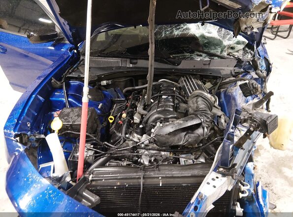 2C3CDXCTXNH232032 2022 DODGE CHARGER Blue Հետևի տեսք