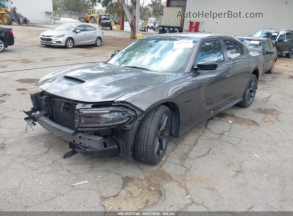 2C3CDXCTXPH589116 2023 DODGE CHARGER Gray Przód lewy