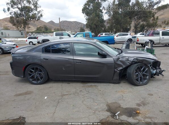 2C3CDXCTXPH589116 2023 DODGE CHARGER Gray Widok wnętrza z tyłu