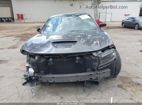 2C3CDXCTXPH589116 2023 DODGE CHARGER Gray Widok zestawu wskaźników