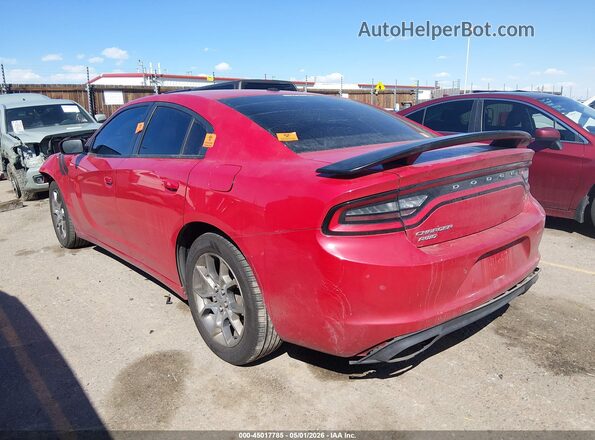 2C3CDXFG0GH105288 2016 DODGE CHARGER Красный Задняя левая четверть