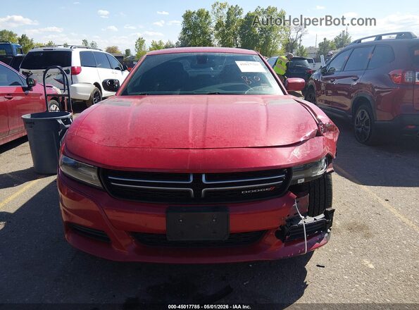 2C3CDXFG0GH105288 2016 DODGE CHARGER Красный Вид щитка приборов