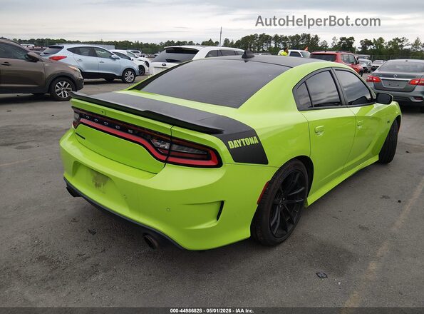 2C3CDXGJ0KH635683 2019 DODGE CHARGER Green Հետևի աջ