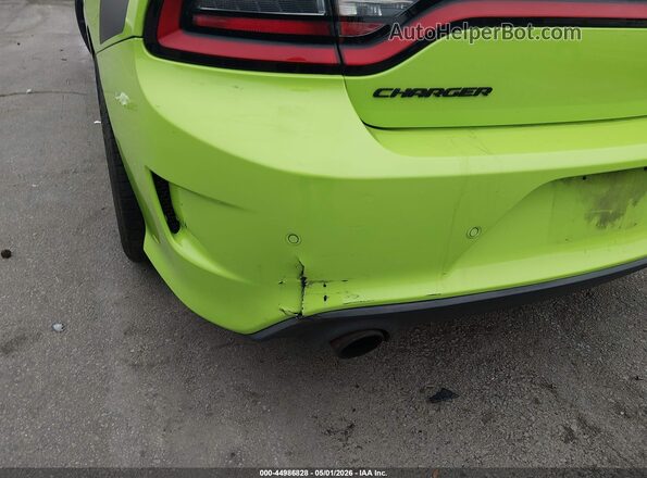 2C3CDXGJ0KH635683 2019 DODGE CHARGER Green Դիմացի տեսք