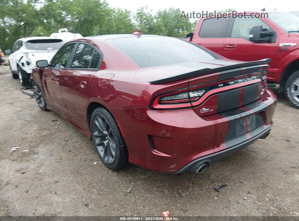 2C3CDXGJ0LH232353 2020 DODGE CHARGER Красный Задняя левая четверть