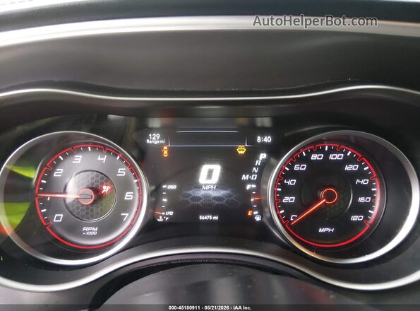 2C3CDXGJ0LH232353 2020 DODGE CHARGER Красный Вид задних сидений