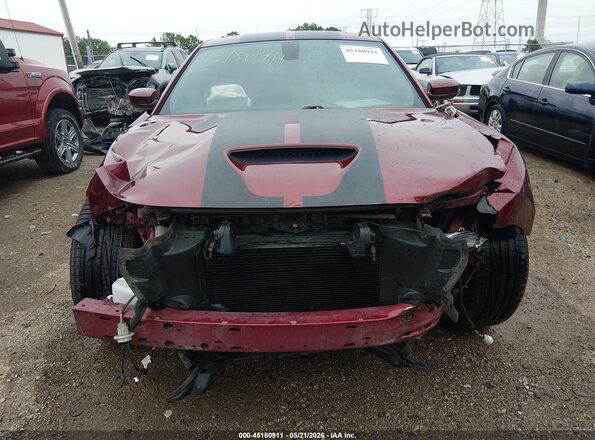 2C3CDXGJ0LH232353 2020 DODGE CHARGER Красный Вид задней части салона