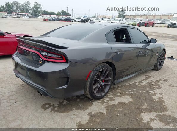 2C3CDXGJ0MH526255 2021 DODGE CHARGER Gray Հետևի աջ