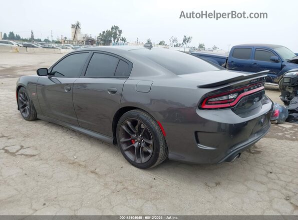 2C3CDXGJ0MH526255 2021 DODGE CHARGER Gray Հետևի ձախ