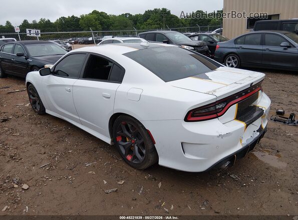 2C3CDXGJ1HH617606 2017 DODGE CHARGER White Rear left