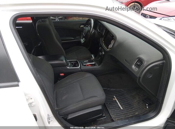2C3CDXGJ1HH617606 2017 DODGE CHARGER White Front interior view