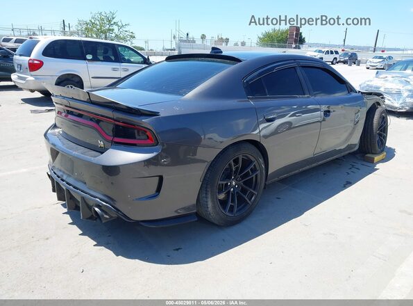 2C3CDXGJ1LH204612 2020 DODGE CHARGER Gray Հետևի աջ