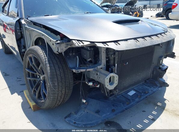 2C3CDXGJ1LH204612 2020 DODGE CHARGER Gray Դիմացի տեսք