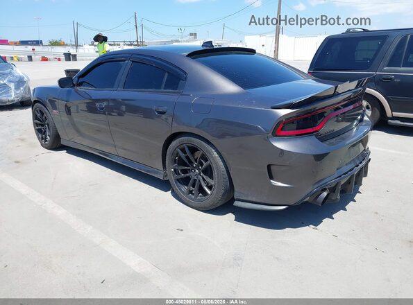 2C3CDXGJ1LH204612 2020 DODGE CHARGER Gray Հետևի ձախ
