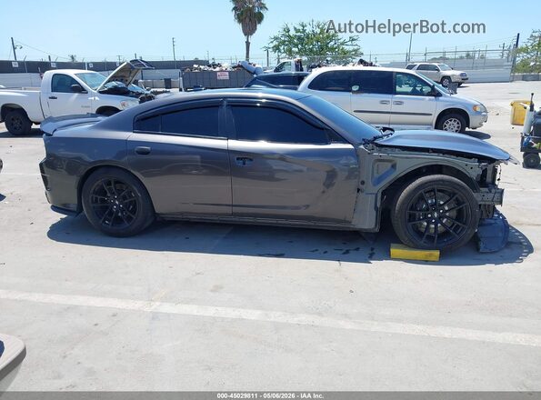 2C3CDXGJ1LH204612 2020 DODGE CHARGER Gray Սալոնի 360 աստիճան տեսք