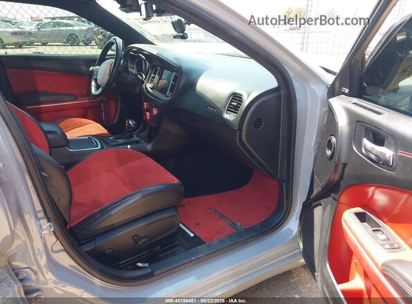 2C3CDXGJ1MH685057 2021 DODGE CHARGER Gray წინა სალონის ხედი