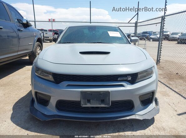 2C3CDXGJ1MH685057 2021 DODGE CHARGER Gray უკანა სალონის ხედი