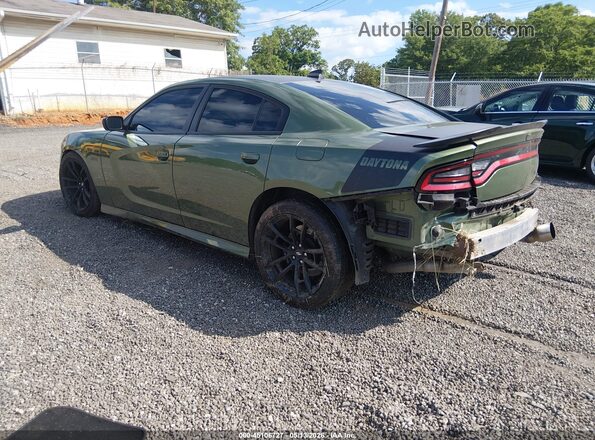 2C3CDXGJ1PH619807 2023 DODGE CHARGER Green Rear left