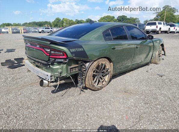 2C3CDXGJ1PH619807 2023 DODGE CHARGER Green Rear right