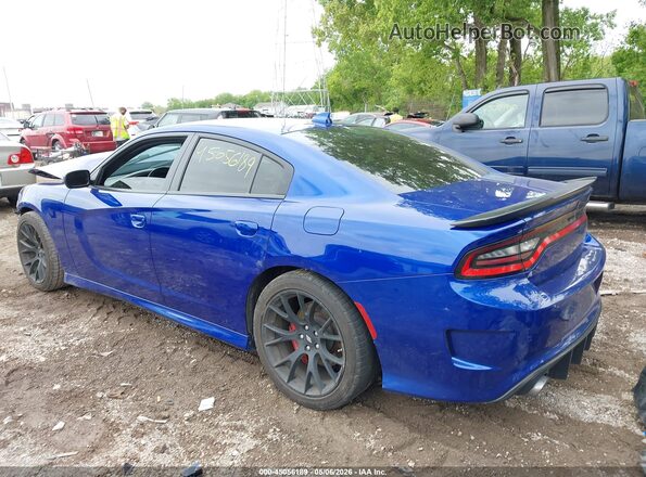 2C3CDXGJ2KH734621 2019 DODGE CHARGER Blue Задня ліва чверть