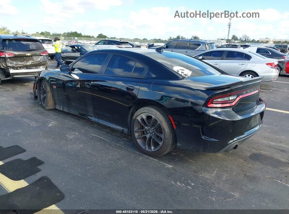 2C3CDXGJ2MH600629 2021 DODGE CHARGER Black Задня ліва чверть